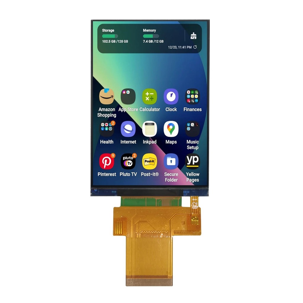 3.5Inch TFT Rectangular display screen320x480IPS LCD Display ...