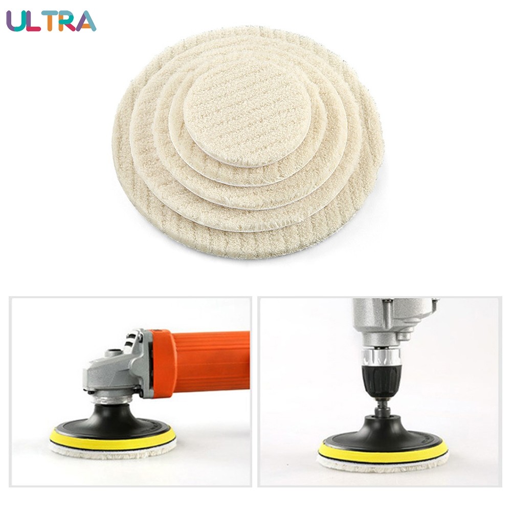 ULTRA 75180mm Polishing for Pads Wool Buffing Felt Wheel For Glass