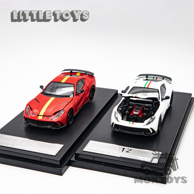 Little Toy x SH 1:64 Novitec 812 N-Largo infix V12 Diecast Model Car ...