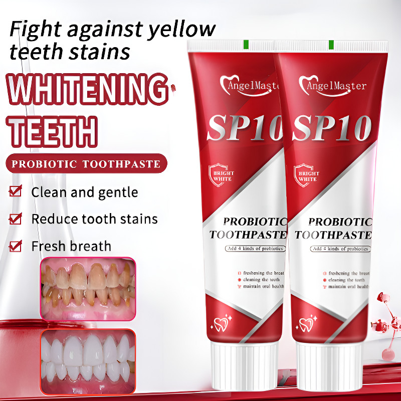 SP10 Probiotic Whitening Toothpaste/Whitening Teeth Fresh Breath ...