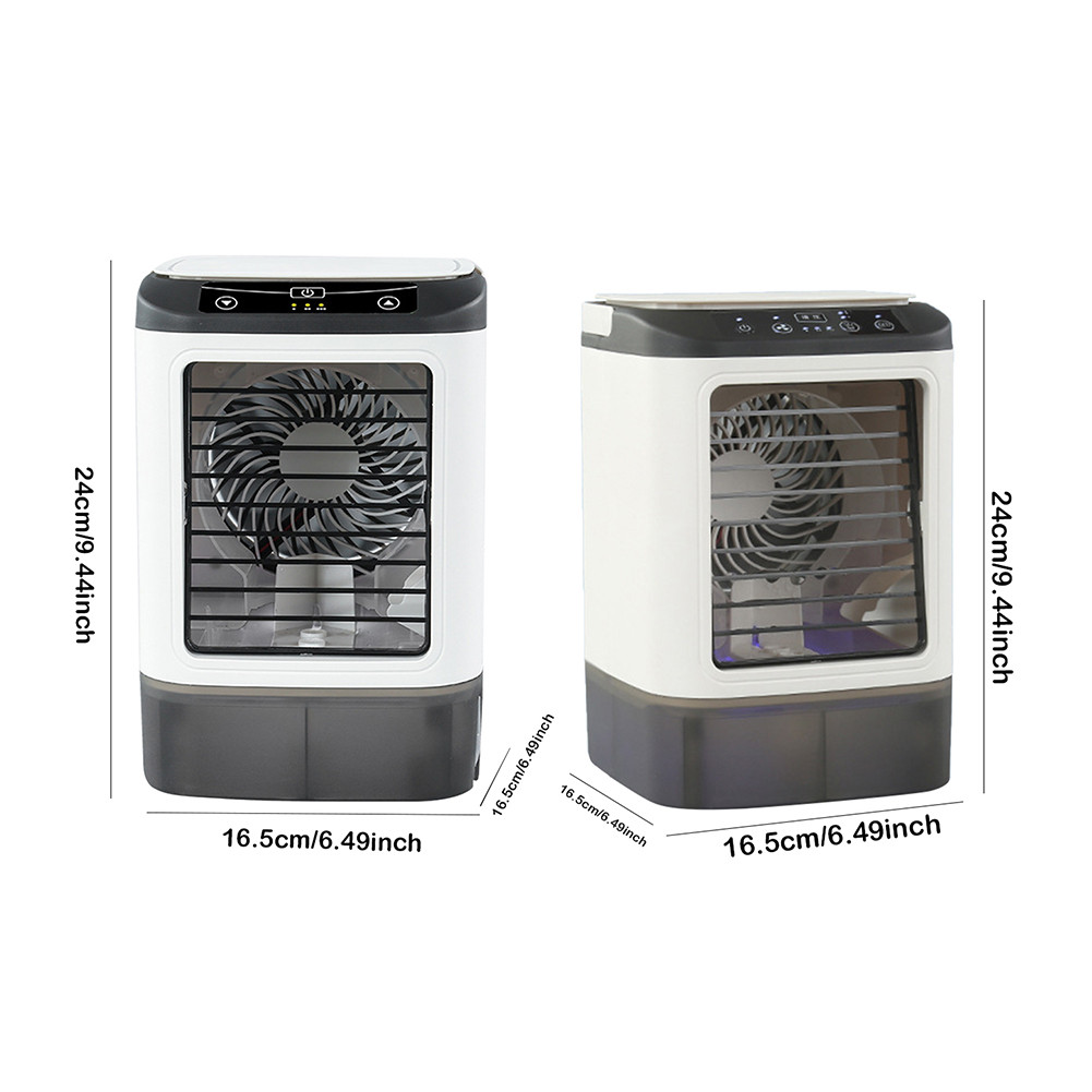 Evaporative Air Cooler with Spray & Ice Box Small Air Cooler Fan for