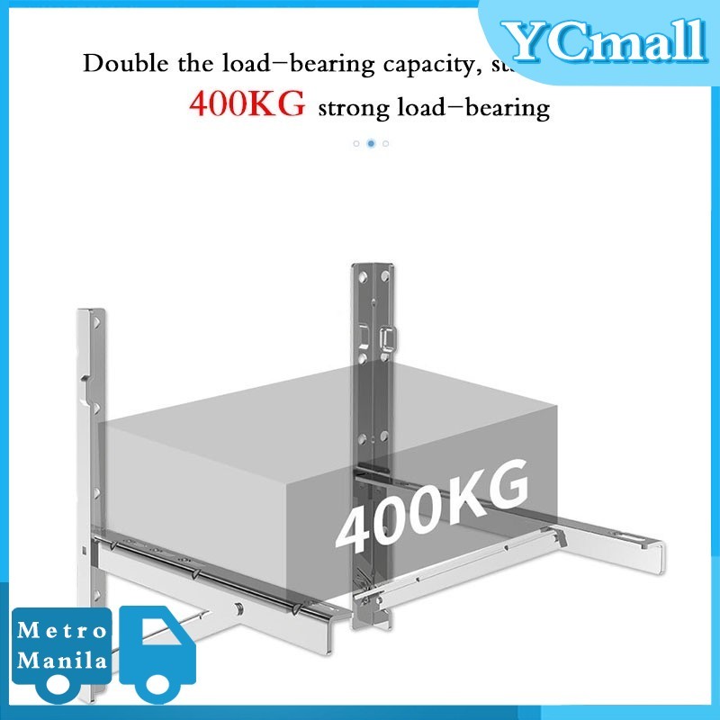 1pair 304 Stainless Steel Aircon External Machine Bracket For 1.5hp ...