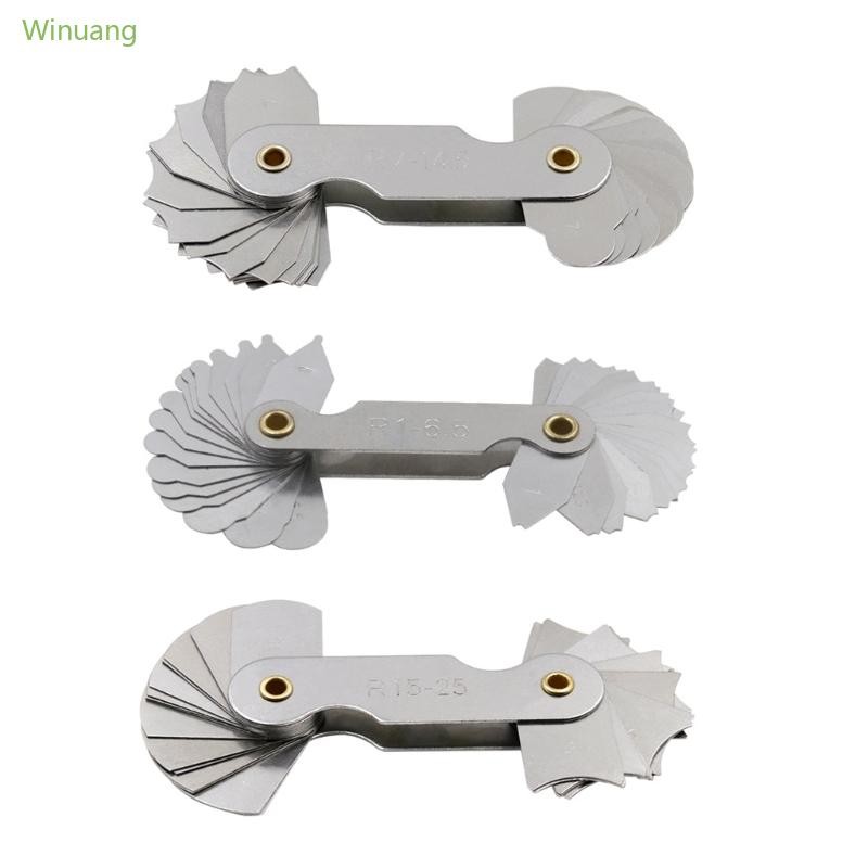 Picbliss R1-6 5 R7-14 5 R15-25 Radius- Fillet-Gauge External Internal ...