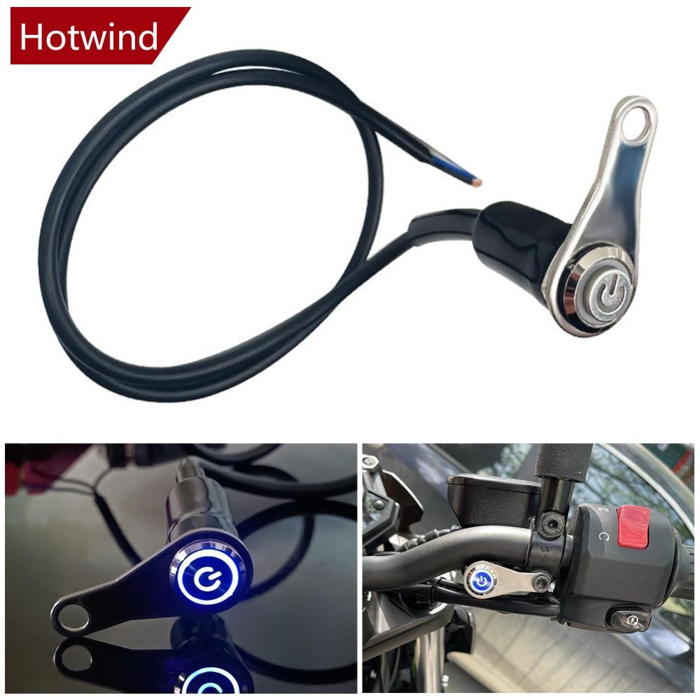 HOTWIND 12V LED Motorcycle Switch ON-OFF Handlebar Headlight Adjustable ...