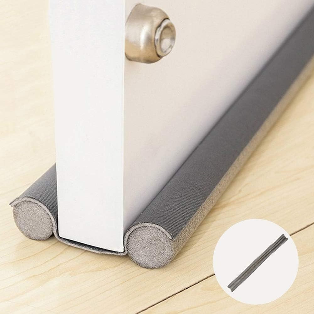 Door Bottom Gap Barrier Trim Insect Dust Wind Stopper Foam Strip List