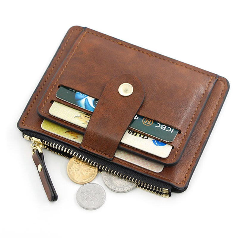 Multi-Card Holder Thin Business Credit Card ID Cards Wallet | Shopee ...