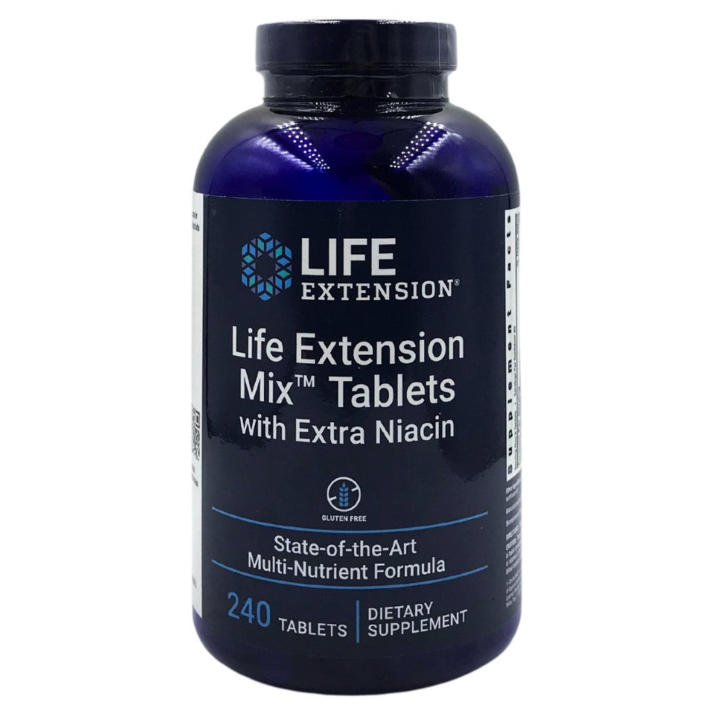 Life Extension Mix Tablets with Extra Niacin (240 Tablets) | Shopee ...