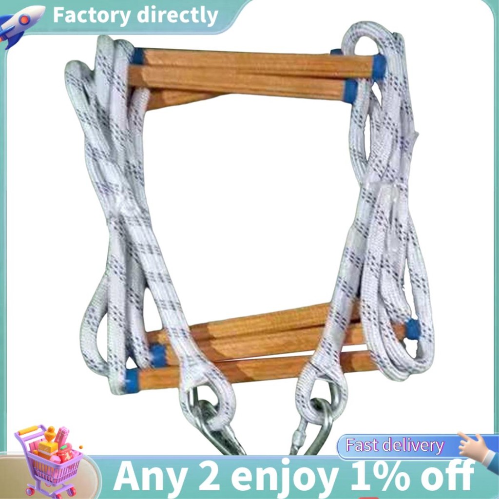LU-Rope Ladder, Emergency Fire Escape Ladder, Flame Retardant Safety ...