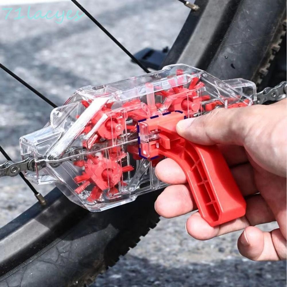 LACYES Bicycle Chain Cleaner, ABS Transparent Immersion Chain Washer