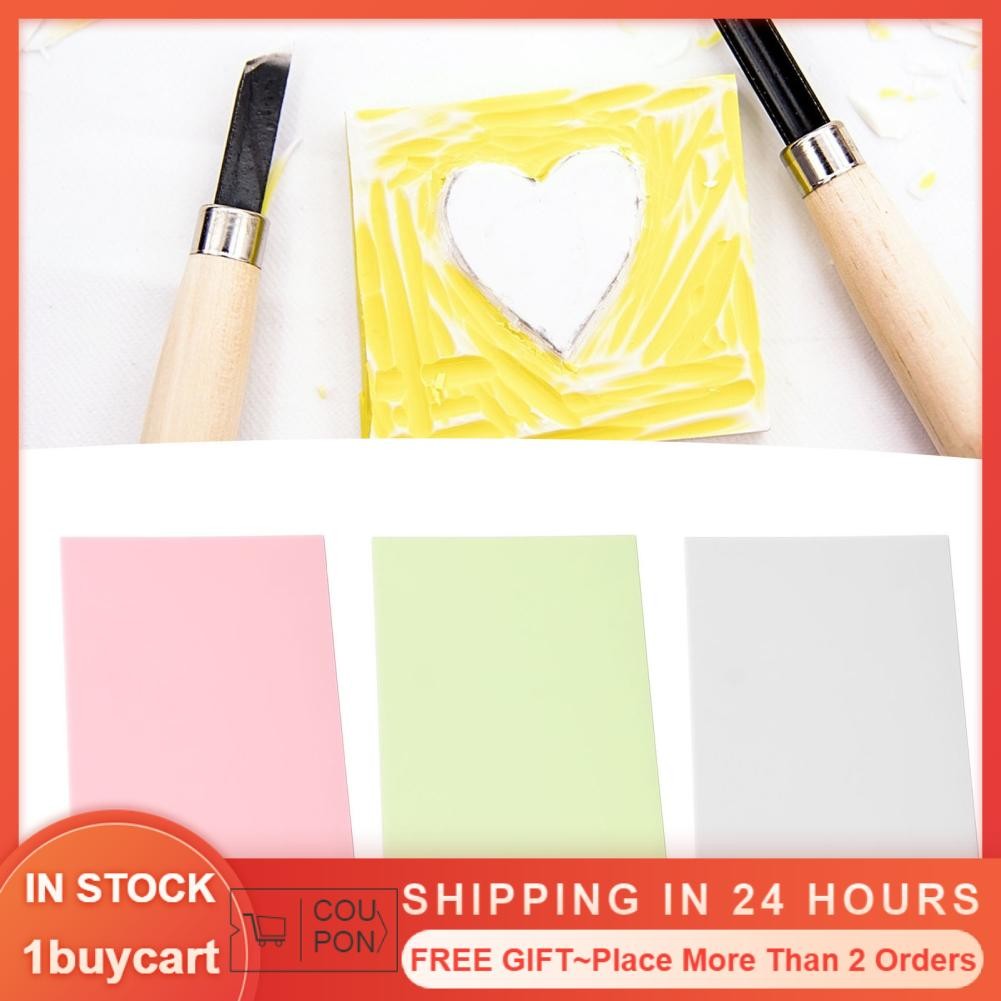 1buycart Crafts Engraving Block Versatile Use Rubber Carving ...