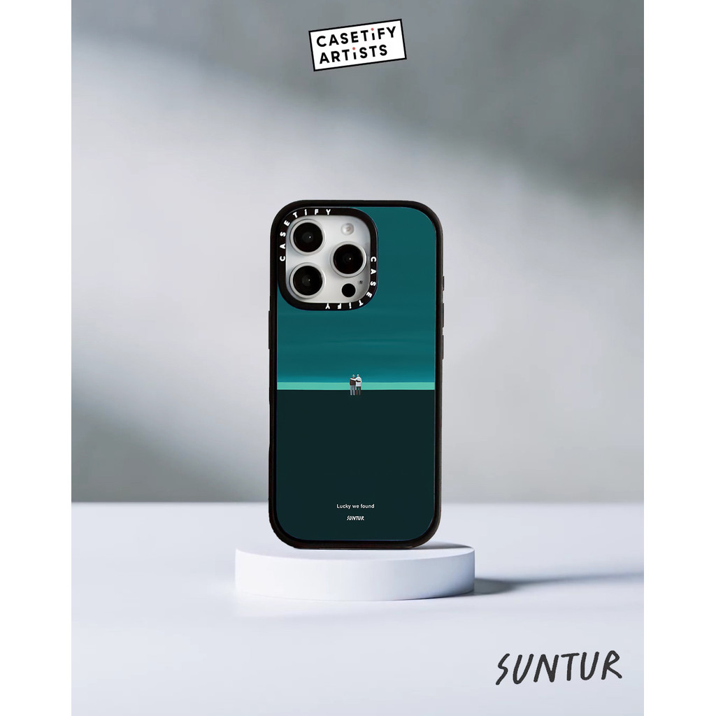 CASECASE X Suntur Lucky we found Magnetic suction Hard Acrylic Back ...