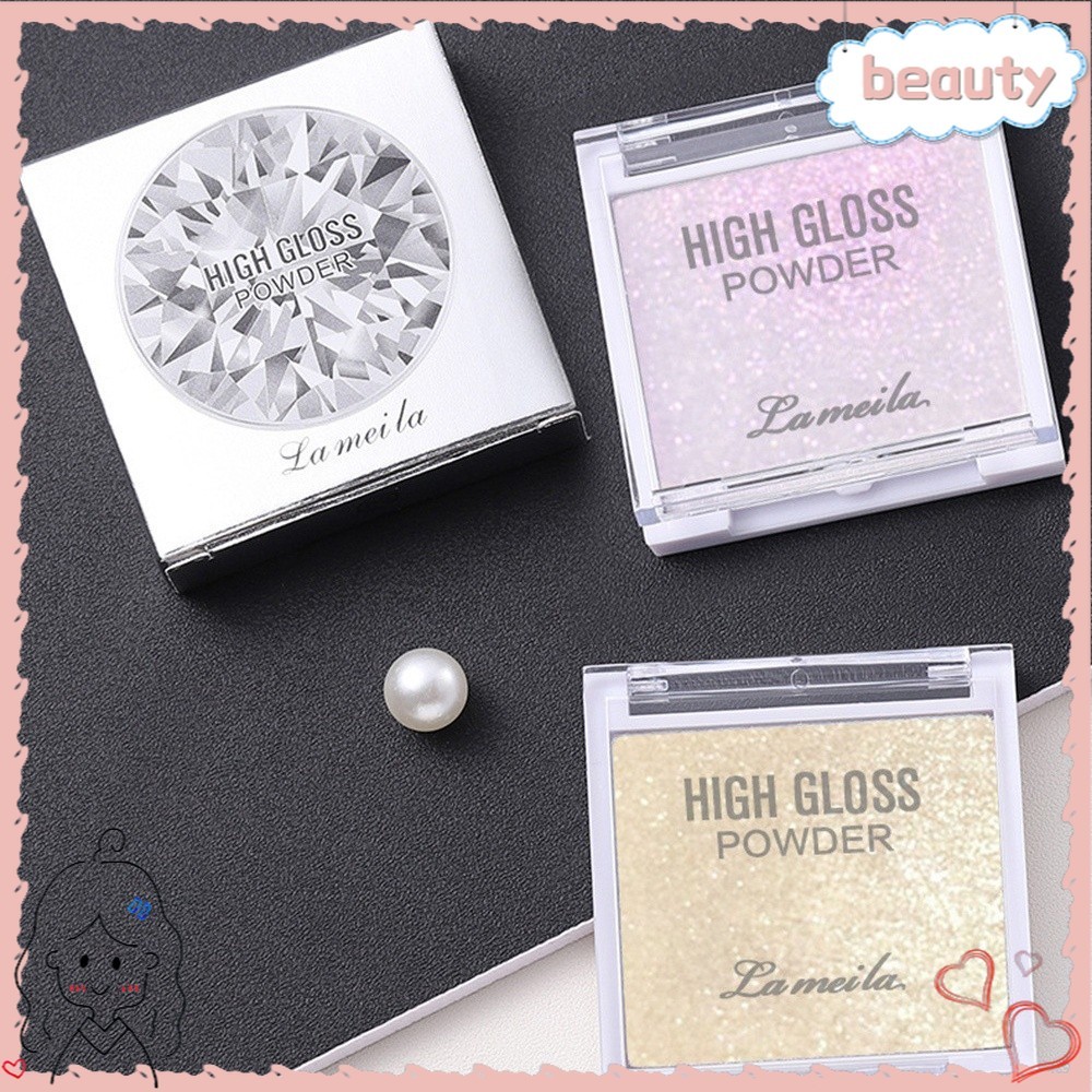 Diamond High Gloss Powder Highlighter Makeup Facial Glowing Face ...