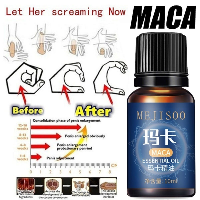 New formula New Maca oil body massage soothes the skin, fights fatigue ...