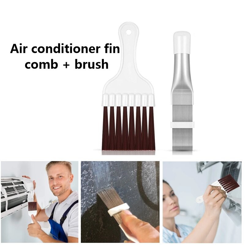 Air Conditioner Cleaning Fin Comb Brush Condenser Stainless Steel ...