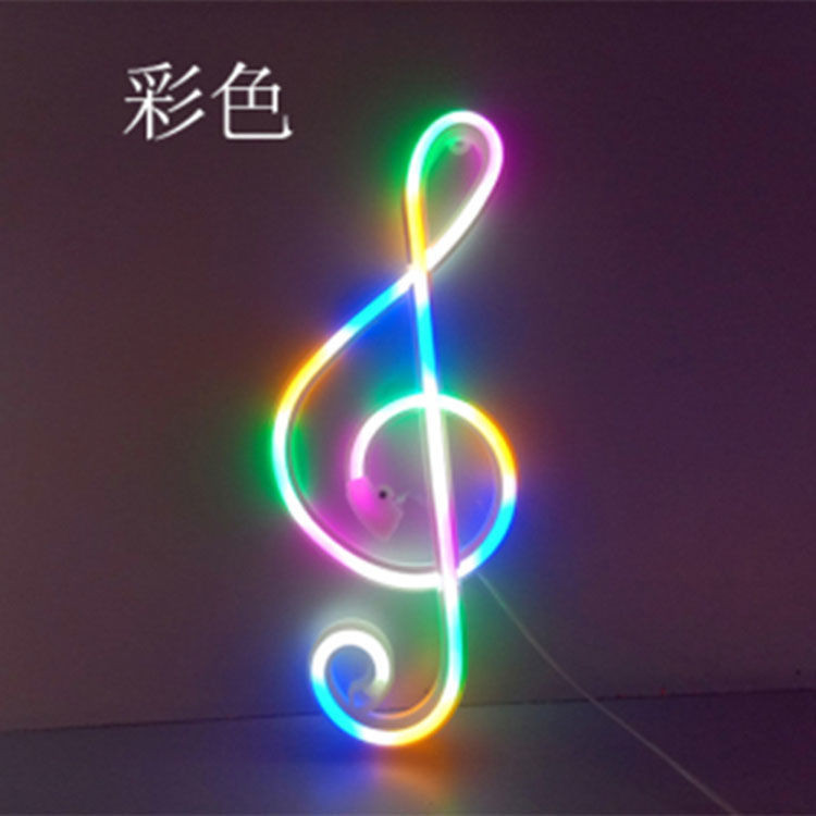 Led Note Modeling Light Spring Festival Lantern Outdoor Luminous Note ...