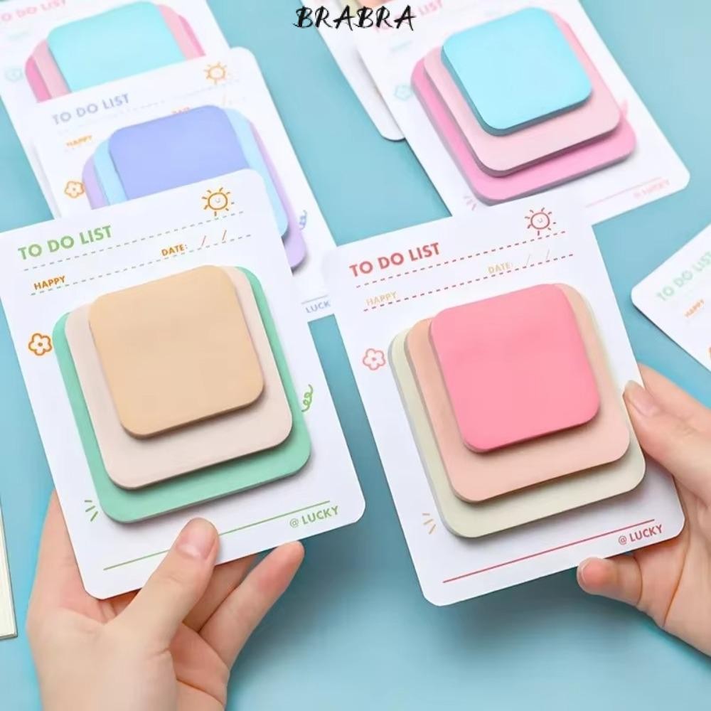 BRB Sticky Notes, Cute Color 90 Sheets Label Stickers Note Paper ...