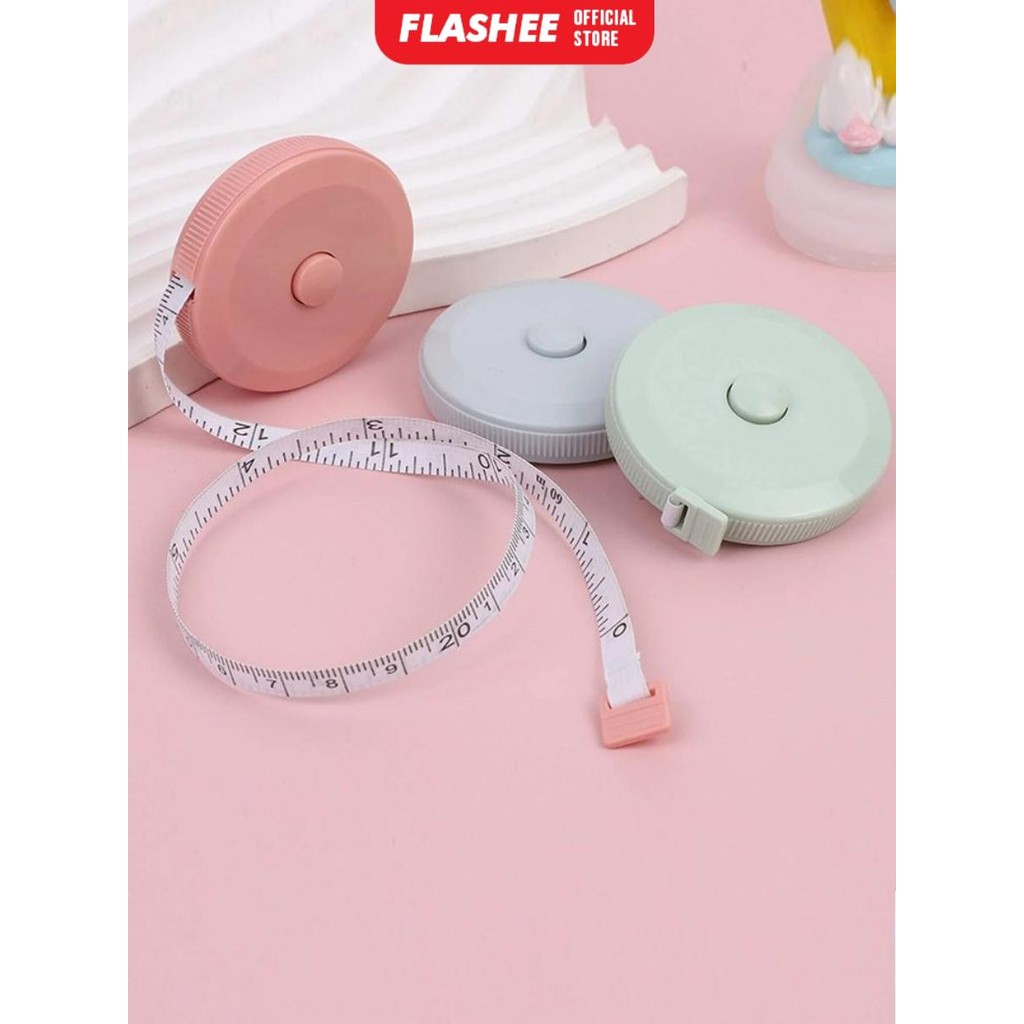 Flashee Mini Aesthetic Meter Portable Roll Meter Pastel Meter Cute ...