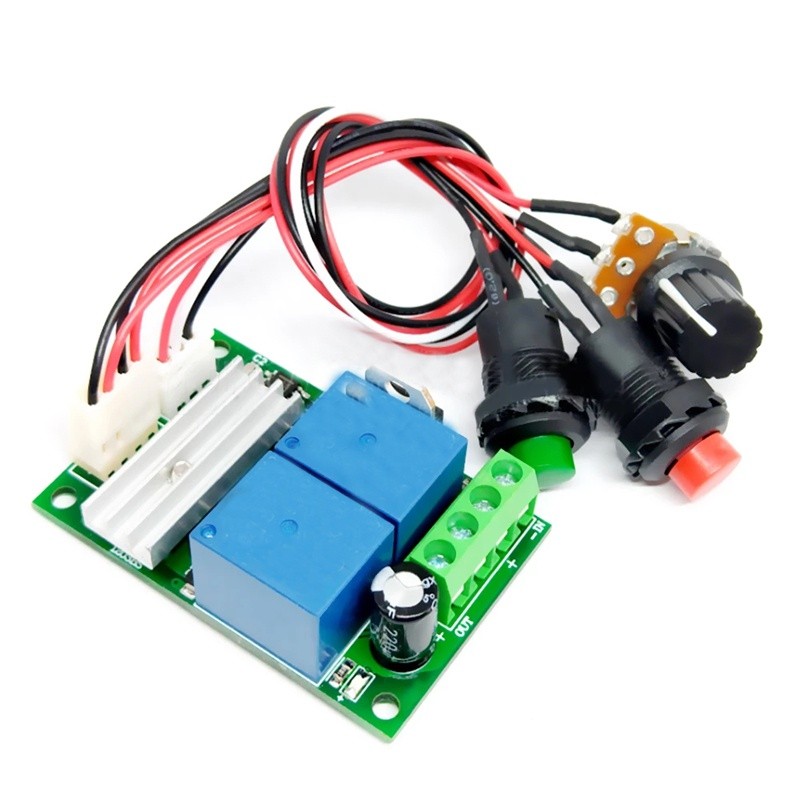 PWM DC Motor Speed Controller Forward and Reverse Switch 6V 12V 24V ...