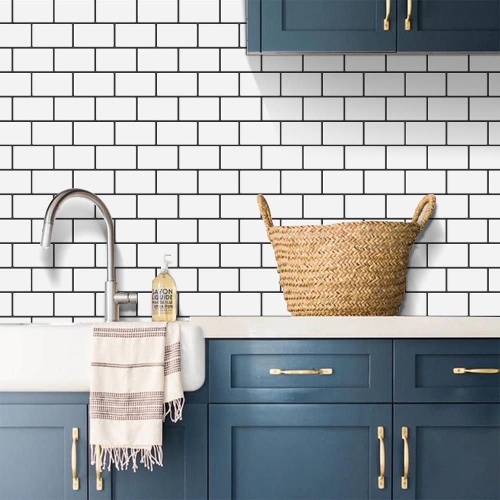 OWNNEPH Wall Stickers, Peel and Stick PVC Backsplash Wall Decals ...