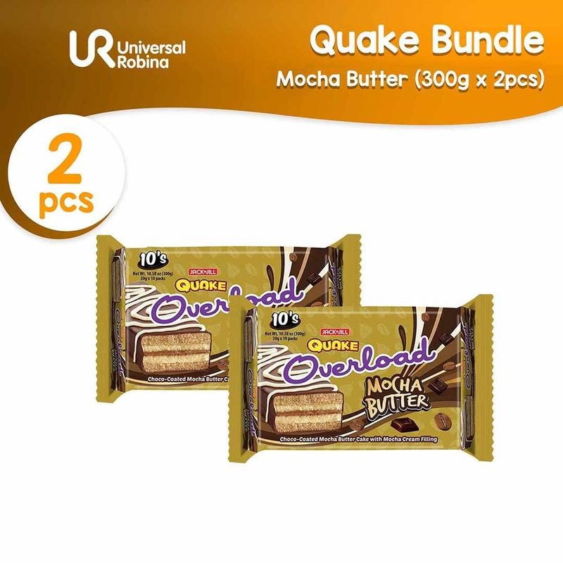 2 x Quake Overload Mocha Butter (30g x 10) | Shopee Philippines