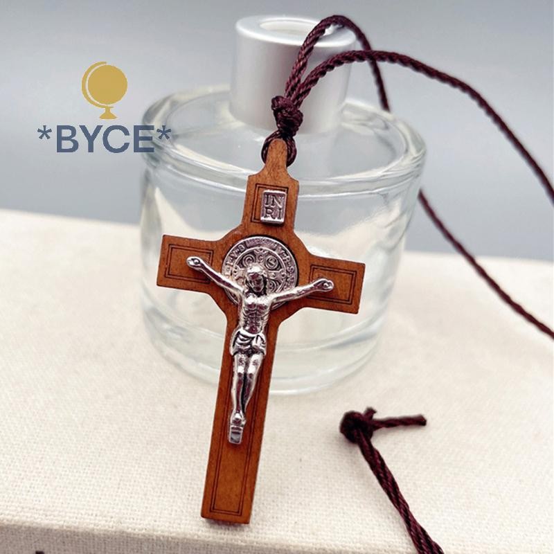 BYCE> Simple Religious Belief Prayer Baptism Christian Jesus Wood Metal ...