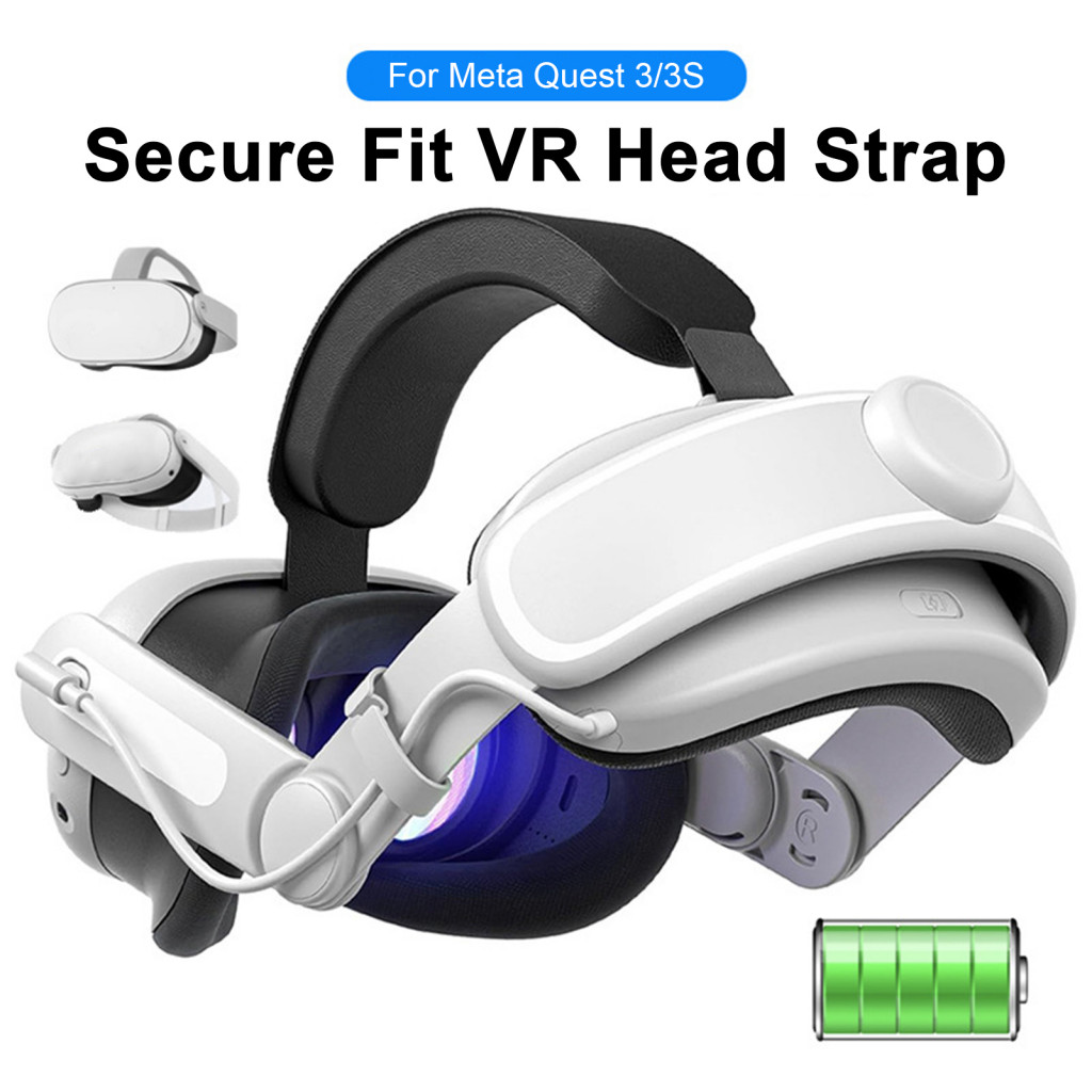 Vr Headset Comfort Head Strap Vr Accessory Ultra Comfort Vr Headset ...