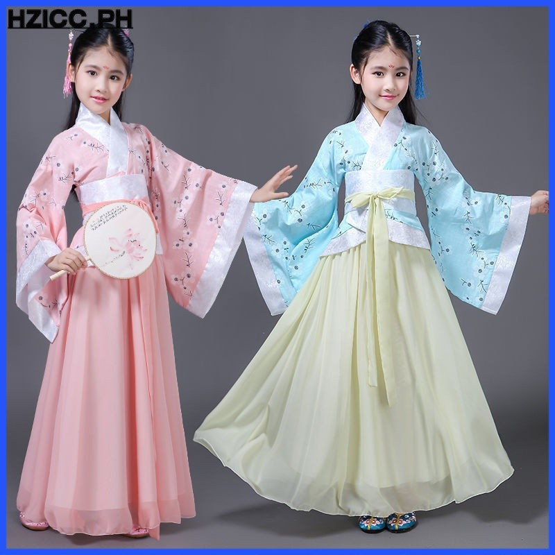 [Ready Stock] Hanfu Girl Spring Summer Chinese Style Children's Ancient ...