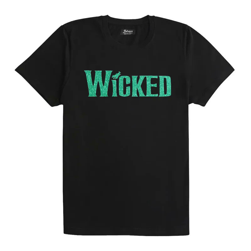 Wicked the musical inspired t-shirt GLITTER green broadway west end ...