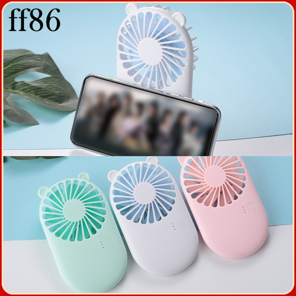 Cute Portable Mini Fan With USB Charging For On Go Cooling PC Mini Fans ...
