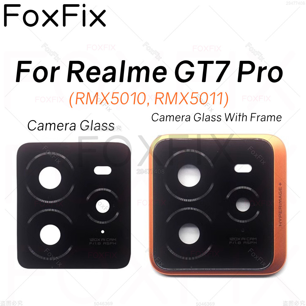 Back Camera Lens For Realme GT7 Pro GT 7 Pro 5G Rear Camera Glass Cover ...