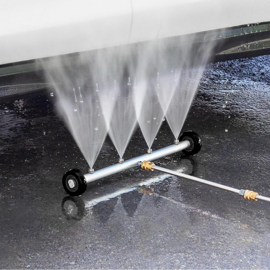 Ttiitt Fockety Pressure Washer Undercarriage Cleaner 17.7 Inch Under ...
