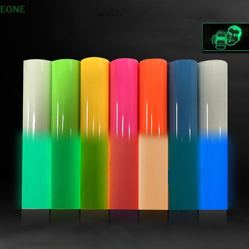 EONE 3D Puff HTV Heat Transfer Vinyl Film Glow in The Dark Luminous ...