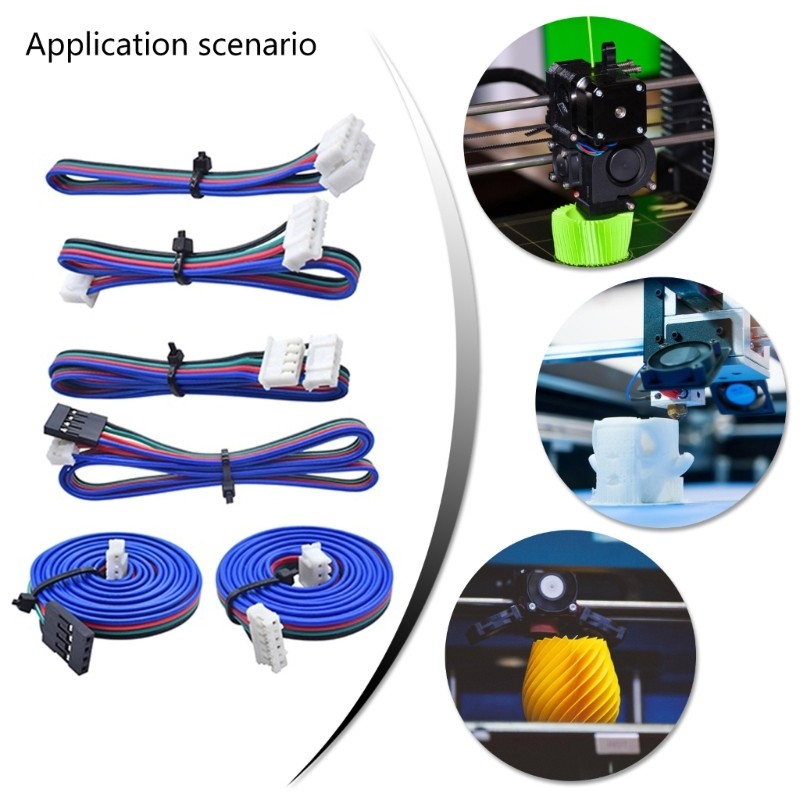 ooh XH2 54 Terminal Stepper Motor Extension Cable 4 Pin To 6 Pin For 3D ...