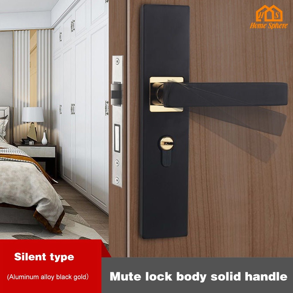 Upgrade Smart Door Lock With Key Door Knob Main Door Double Lock Set