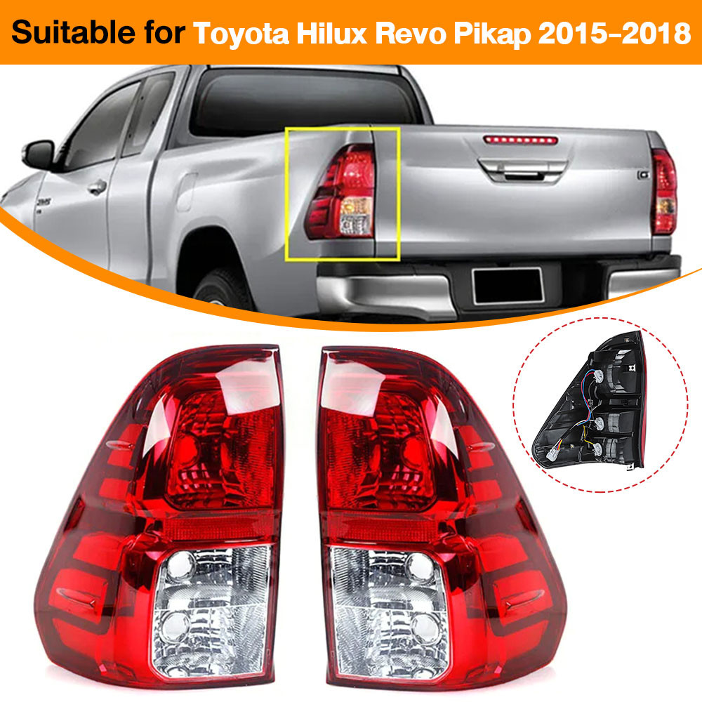 Revo Tail Light LED Tailight Tail Lamp for Toyota Revo 2015-2018 with ...