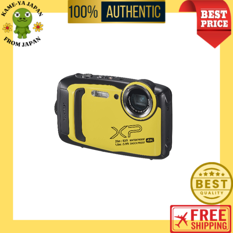 Fujifilm Waterproof Camera XP140 Yellow FX-XP140Y【Direct from Japan ...