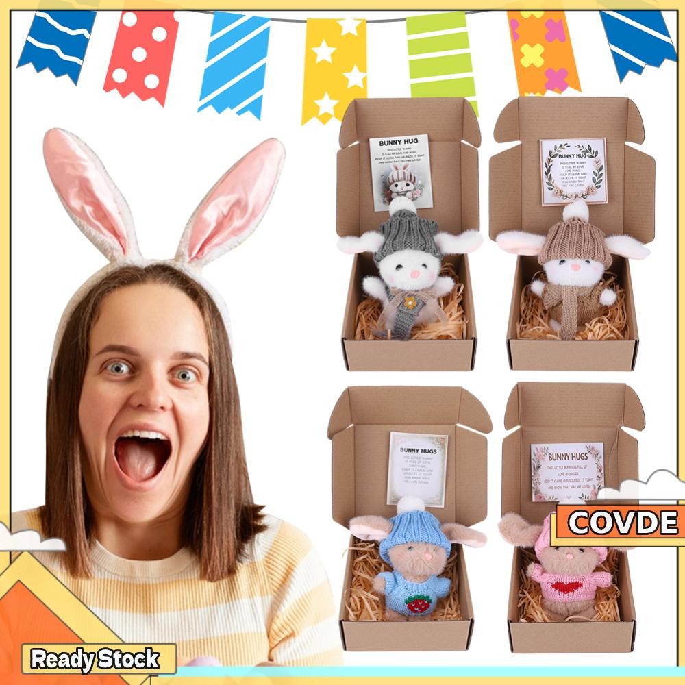 Mini Bunny Hug Cute Easter Gift Easter Plush Bunny Easter Bunny Stuffed ...