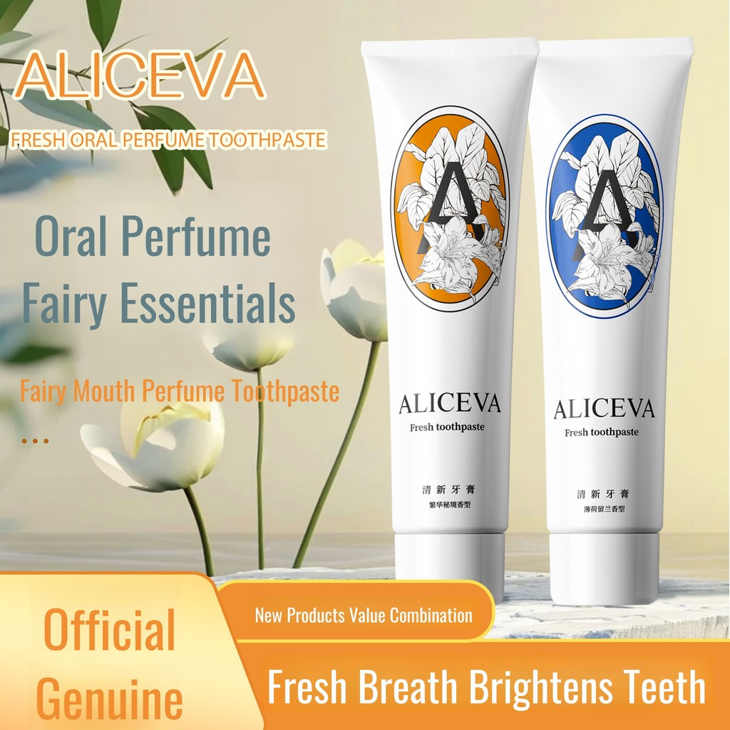 AlicEVA Fresh Breath Whitening Perfume Toothpaste/Remove tooth stains ...