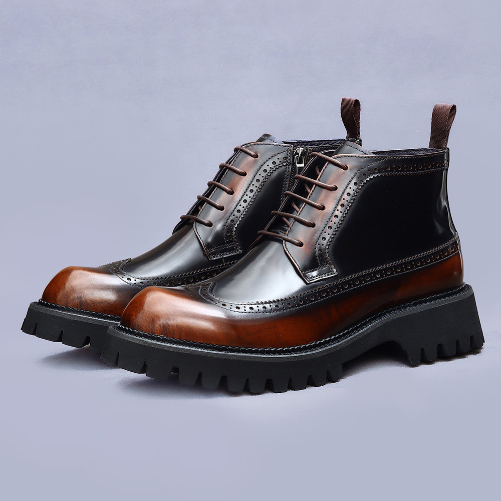 British Style Thick-soled Martin Boots