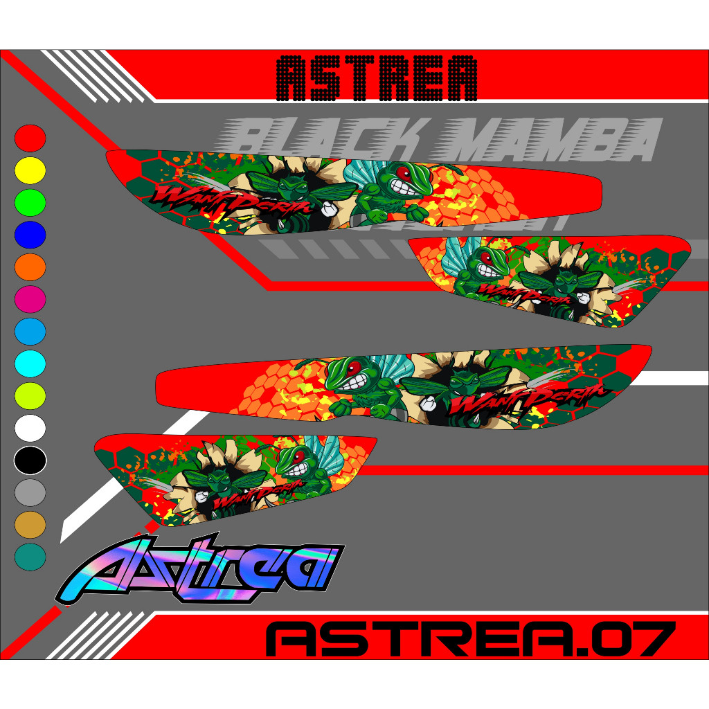 Sticker Striping List DECAL Variation Astrea Grand Motif Sticker CODE ...