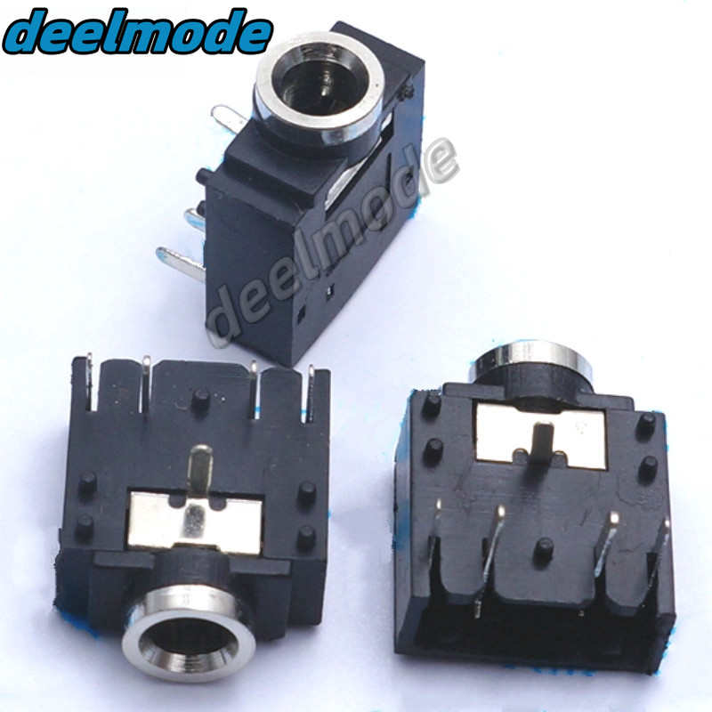 20pcs 5Pin 3.5mm Female Audio Stereo Jack Socket 3F07 Audio Socket iron ...