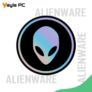 Alienware logo vinyl sticker for computer case fan | Shopee Philippines