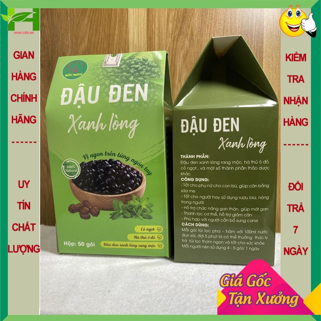 Box of 40 tea bags with Bao Khang green black beans, detoxifies the ...