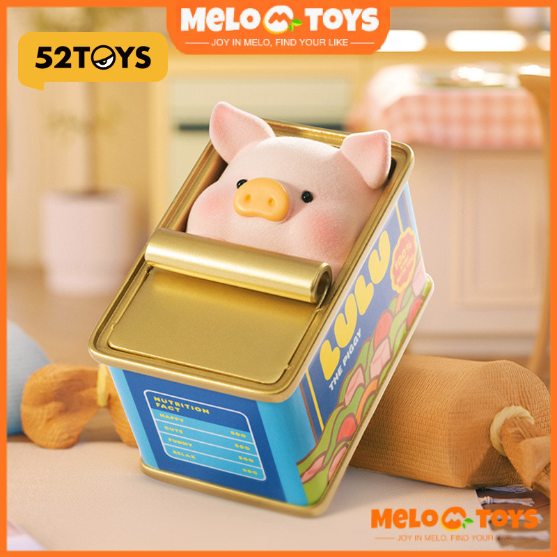 Genuine 52toys Lulu Pig House Pig Accompanying Daily Series Blind Box ...