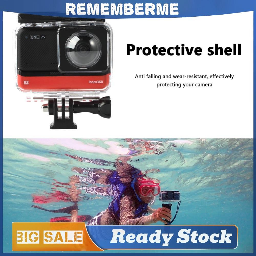 Diving Case Portable Camera Waterproof Case for Insta360 ONE RS ...