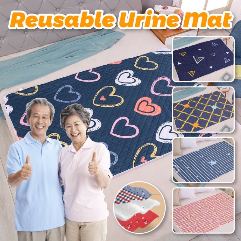 Adult diaper Thick Underpads Reusable Baby Diaper Changing Mat Washable ...
