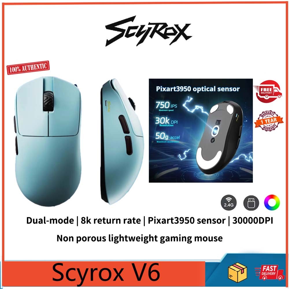 Scyrox V6 Blue Scyrox V6 Blue マウス・トラックボール SCYROX V6