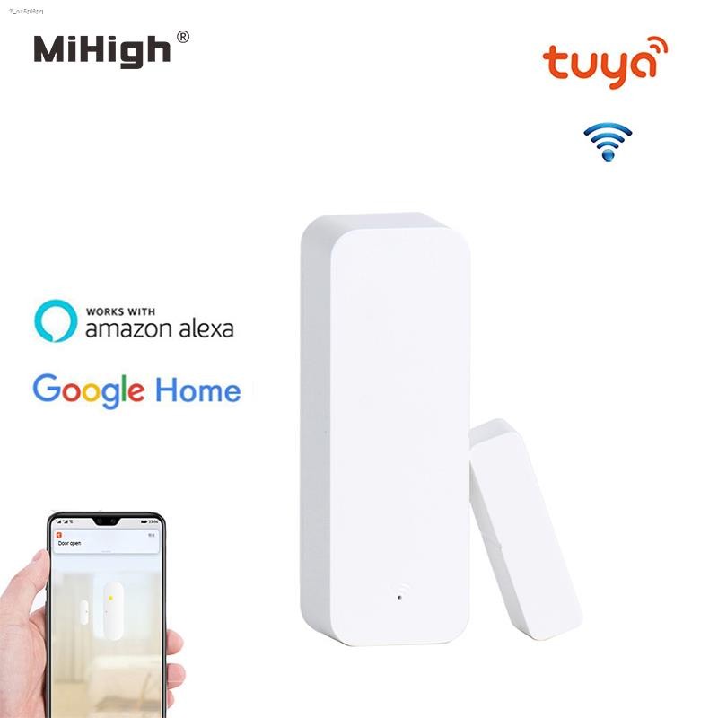 COD☆Tuya Door Sensor Window Contact Open Close tuya WiFi APP Remote ...