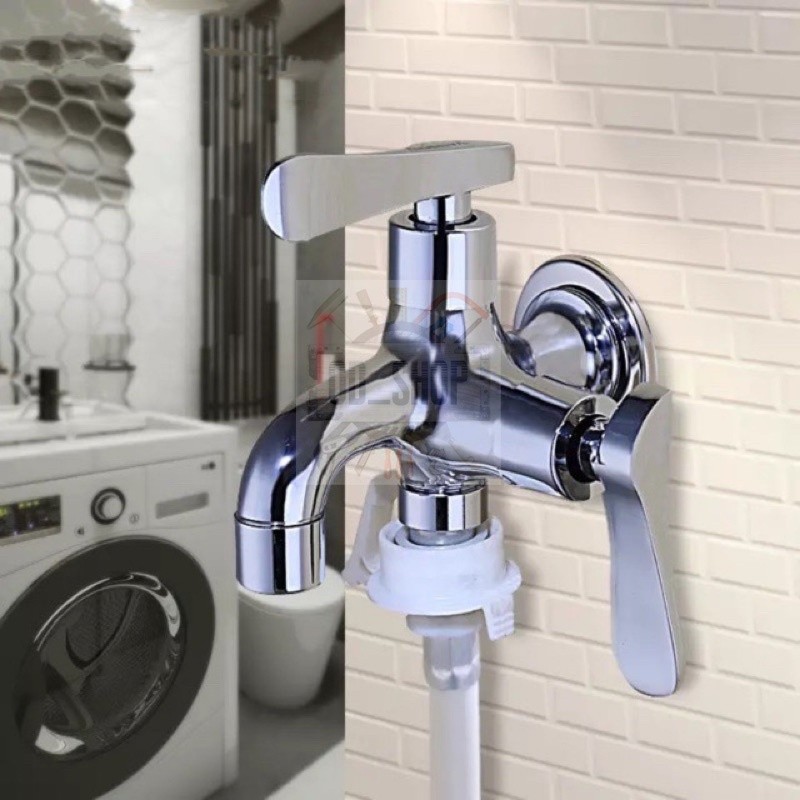 Sunrise two way faucet stainless black colors | Shopee Philippines