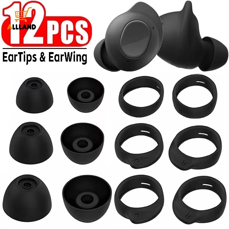For Samsung Galaxy Buds FE Ear Tips Soft Silicone Ear Wing for Galaxy